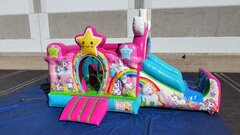 Unicorn Toddler Combo Bounce House