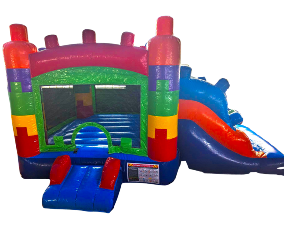 Party Blocks Toddler Combo Bounce House