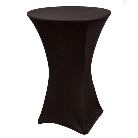 Black Cocktail Table Linen