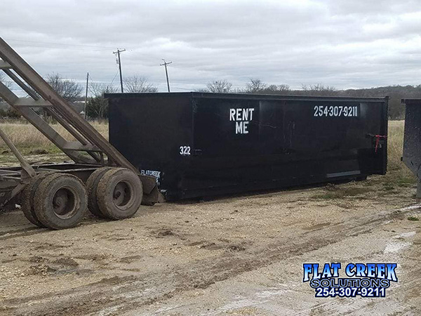 Driveway-Friendly Dumpster Rental in Lorena TX for Yard Waste