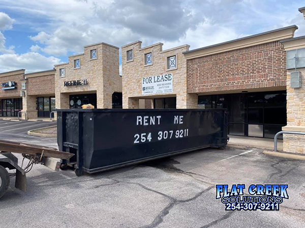 Driveway-Friendly Dumpster Rental in Waco TX for Yard Waste