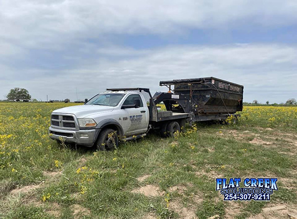 Driveway-Friendly Dumpster Rental in Bellmead TX for Yard Waste