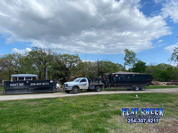 Driveway-Friendly Dumpster Rental in Waco TX for Yard Waste