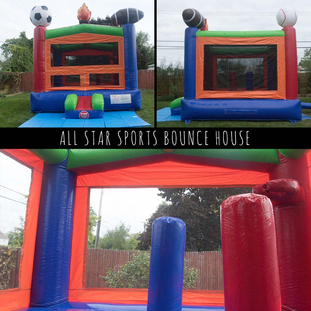 AllStar Sports Bounce House Rental Five Little Monkeys Livonia