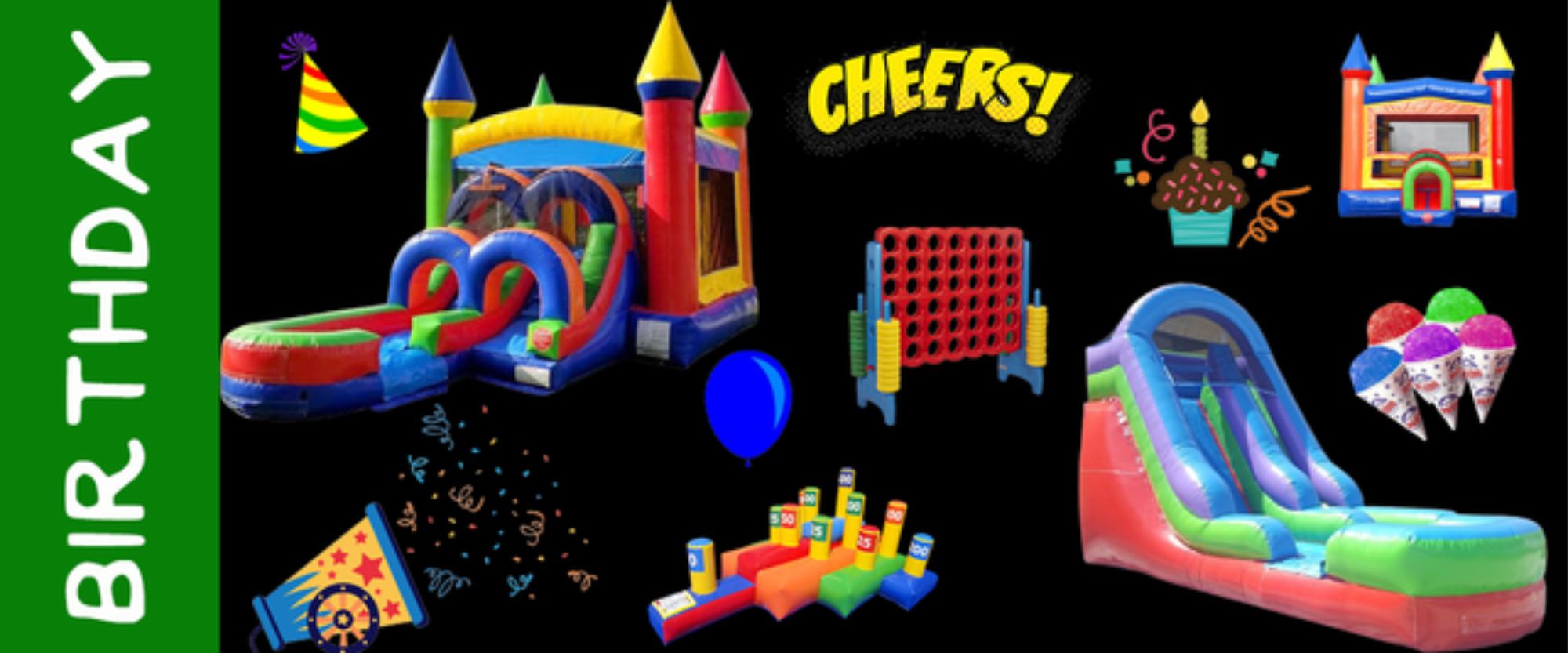 Themed Birthday Parties Banner