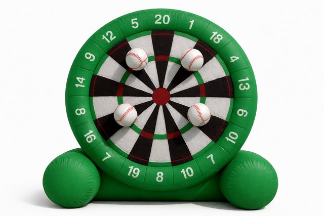 Baseball Darts Inflatable Game
