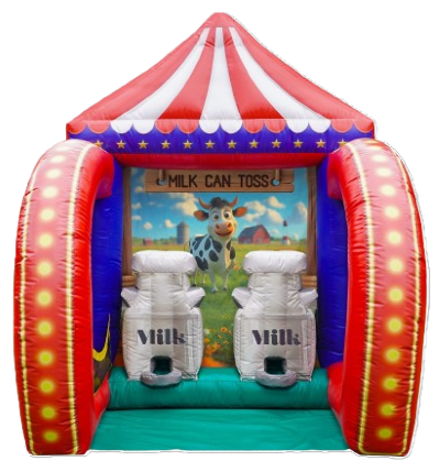 Carnival Game - Milk Can Toss