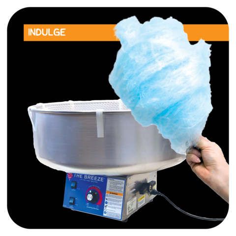 Giant Cotton Candy Machine