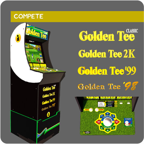 Golden Tee Classic Arcade Game