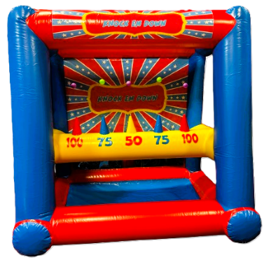 Knock 'em Down Inflatable Game