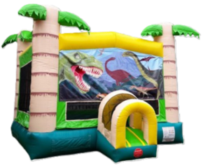 Dinosaur Jungle Bounce House