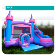 Big Royal Castle Slide & Bounce House Combo (Dry)