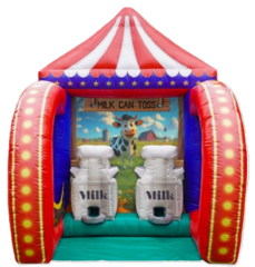 Carnival Game - Milk Can Toss