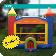 Funtastic 5-in-1 Slide & Bounce House Combo