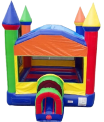 Lil' Rainbow Castle Bounce House