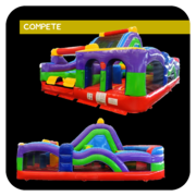 The Gauntlet Inflatable Obstacle Course