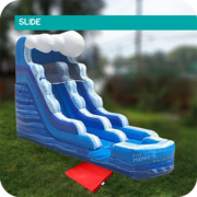 Totally Tubular 16'H Inflatable Slide (Dry)