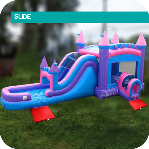 Mega Royal Slide & Bounce House Combo