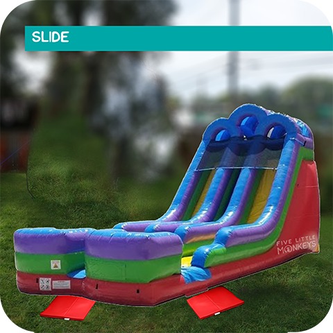 Optimus 19'H Inflatable Dual-Lane Slide