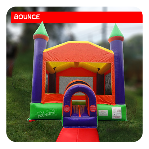 Orange Crush Bounce House