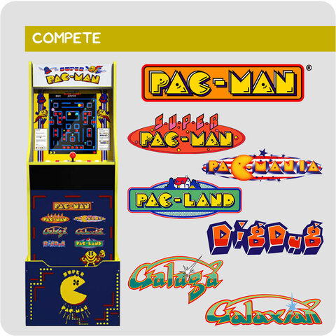 Pac-Man (7-in-1) Arcade Game