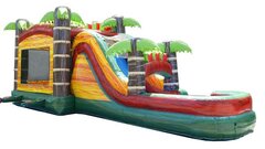Bounce House with Water Slide