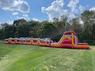 110' Warped Wall Obstacle Course