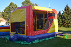Bounce House with Water Slide (Can be used dry)