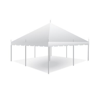 Pole Tent Setup