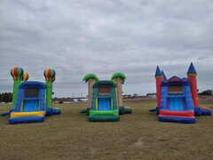 Bounce House Slide Combo