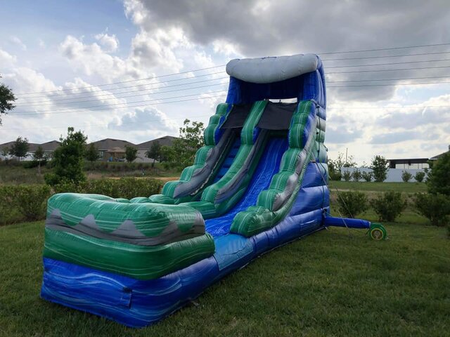 16ft Blue Wave Waterslide