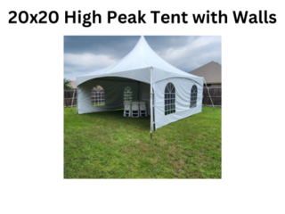 Picture of 20x20 High Peak Tent W/ Walls