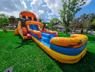 Picture of Fire and Ice Dual Lane Slide