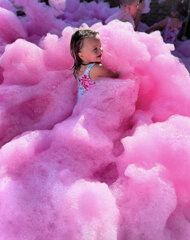 Pink Barbie Foam Experience 