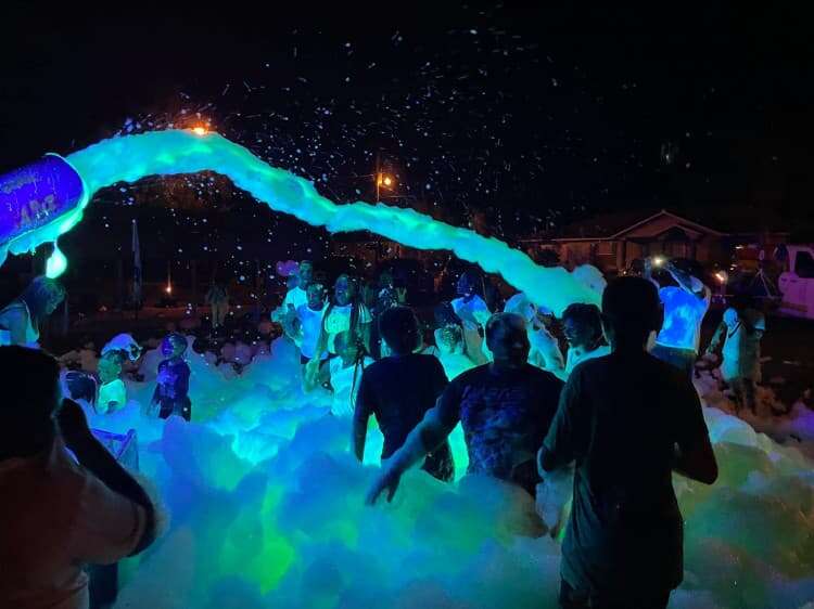 the best foam parties Trussville, AL