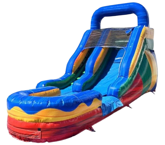 12' Multicolor Waterslide