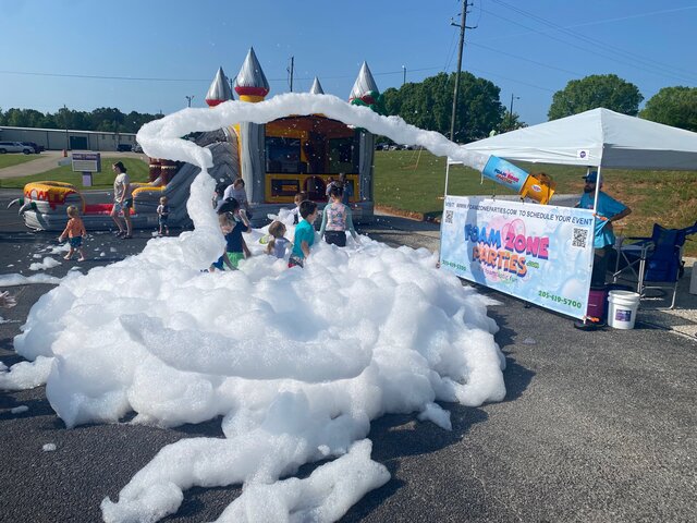 Foam Cannon Party (staffed event)