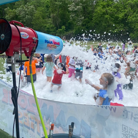 Foam Machine Rental - up to 25 people 