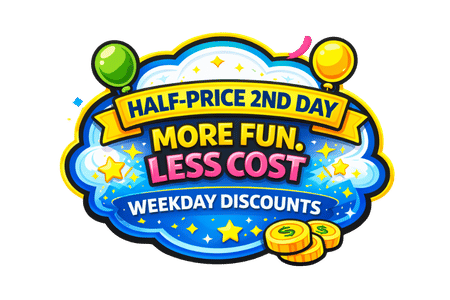 2nd Day Half Price Discounts