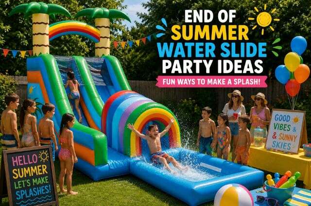 End of Summer Water Slide Party Ideas