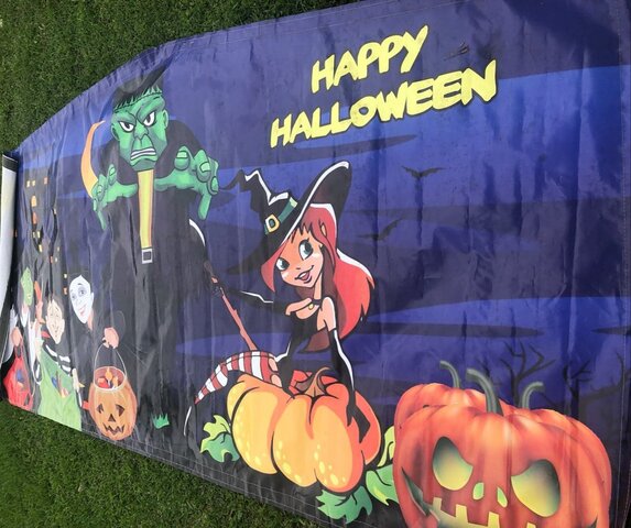 Theme Banner- Halloween Witches *sized Medium  (BANNER ONLY)