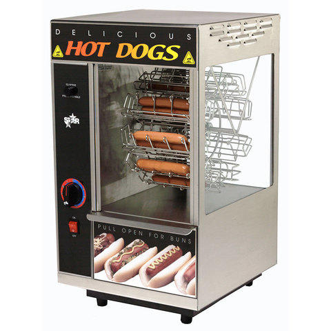 Hot Dog Rotisserie Broiler