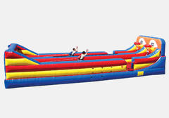 Basketball Bungee Run 2 lanes