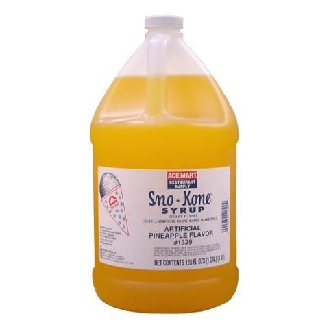 Snow-cone Syrup set, PINEAPPLE