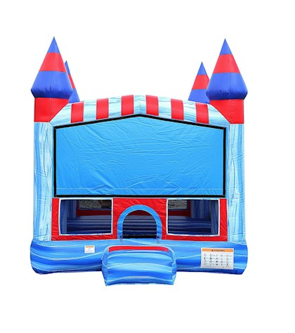 Super Module Bounce House- fits MEDIUM banners