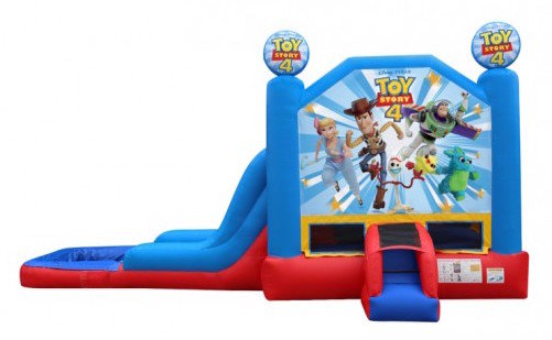 Disneys Toy Story 4 Combo Bounce House and Slide