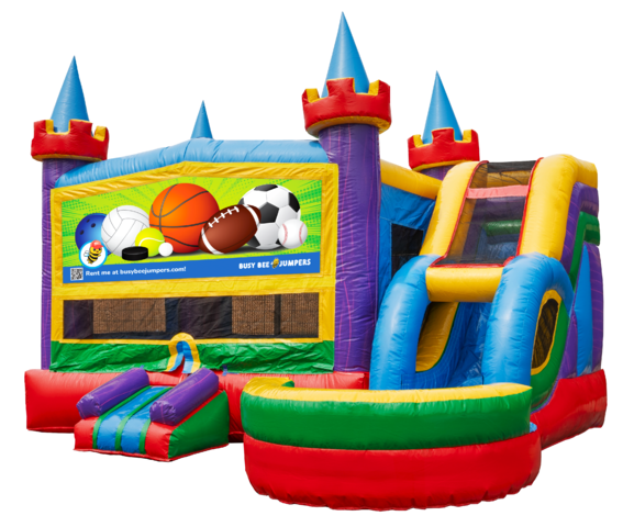 Sports Combo Bounce House RI