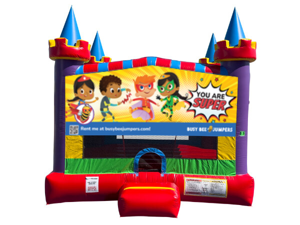 Superhero Module Bounce House RI