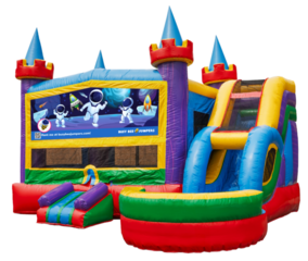 Outer Space Combo Bounce House 