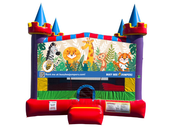 Safari Module Bounce House RI